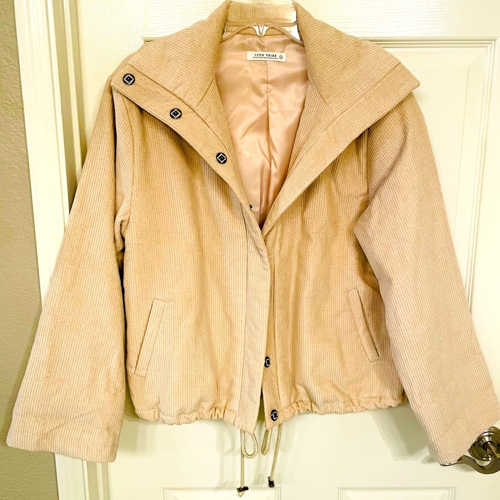 12th Tribe Light Tan / Beige Coat